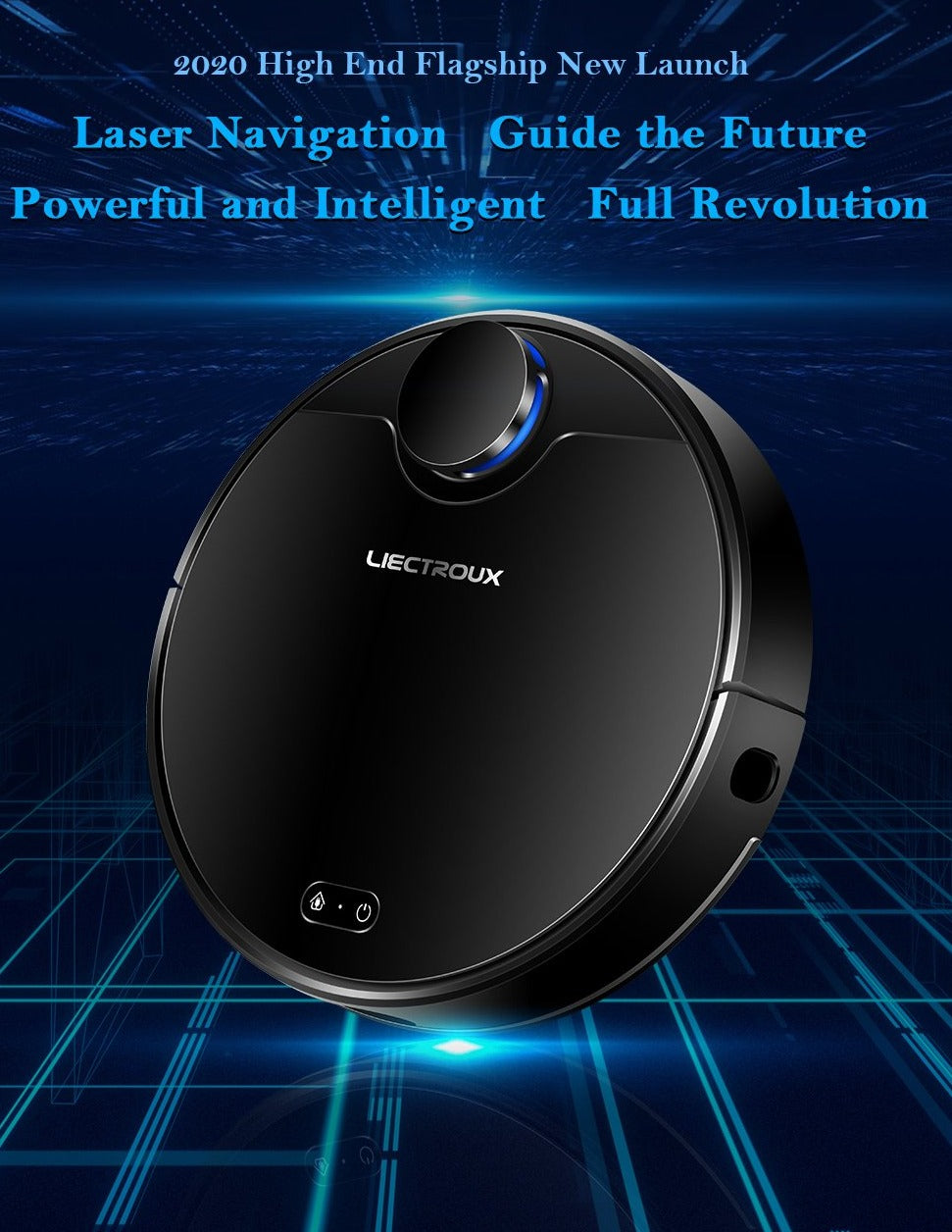 Liectroux ZK901 Robot Vacuum and Mop Cleaner with Laser navigation