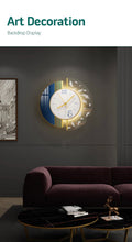 Load image into Gallery viewer, Translucent Silent Decorative Clock with Led Light
