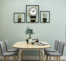 Load image into Gallery viewer, Acrylic Wall Clock Cactus Sets

