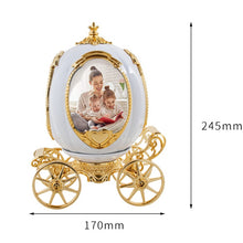 Load image into Gallery viewer, Personalised pumpkin car photo frame music box
