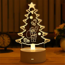 Load image into Gallery viewer, 3D Night Lights Neon Sign Lamp Xmas Christmas
