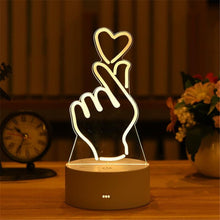 Load image into Gallery viewer, 3D Night Lights Neon Sign Lamp Xmas Christmas
